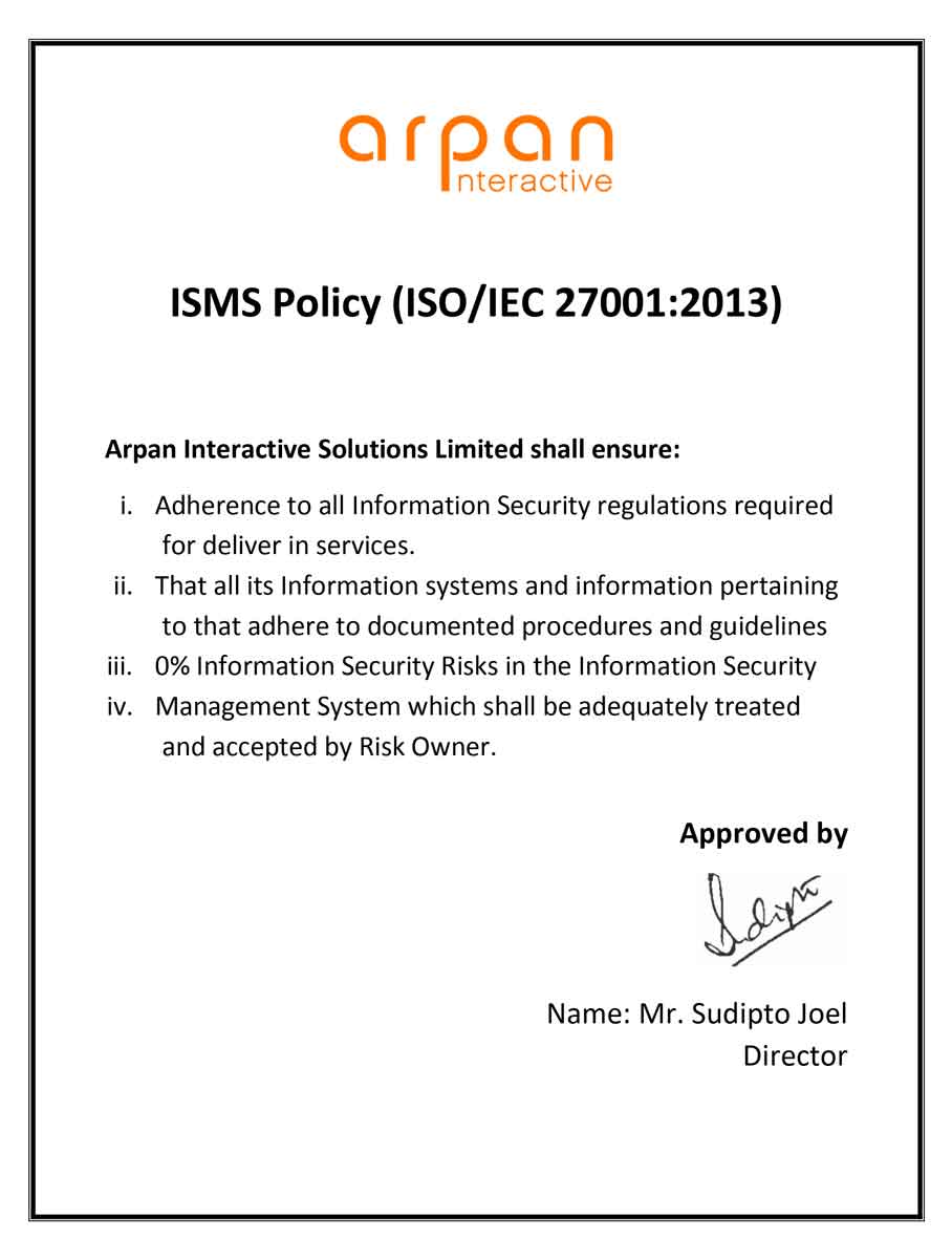 ISMS Policy